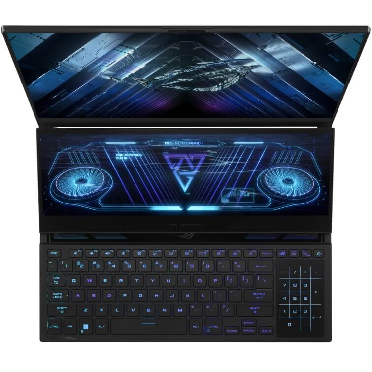 ASUS ROG Zephyrus DUO 16 GX650 Gaming Notebook PC – Ryzen 9-7945HX / 16.0″ QHD+ 240Hz / 32GB RAM / 2TB SSD / NVIDIA RTX 4090 16GB / Win 11 Home (GX650PY-93220B0W) image 4