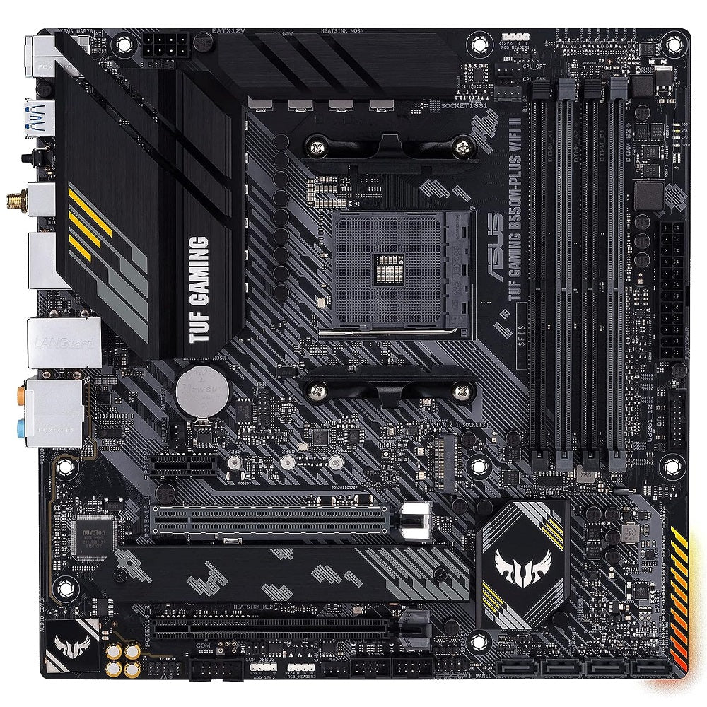ASUS TUF GAMING B550M-PLUS WIFI II AM4 mATX Motherboard image 2