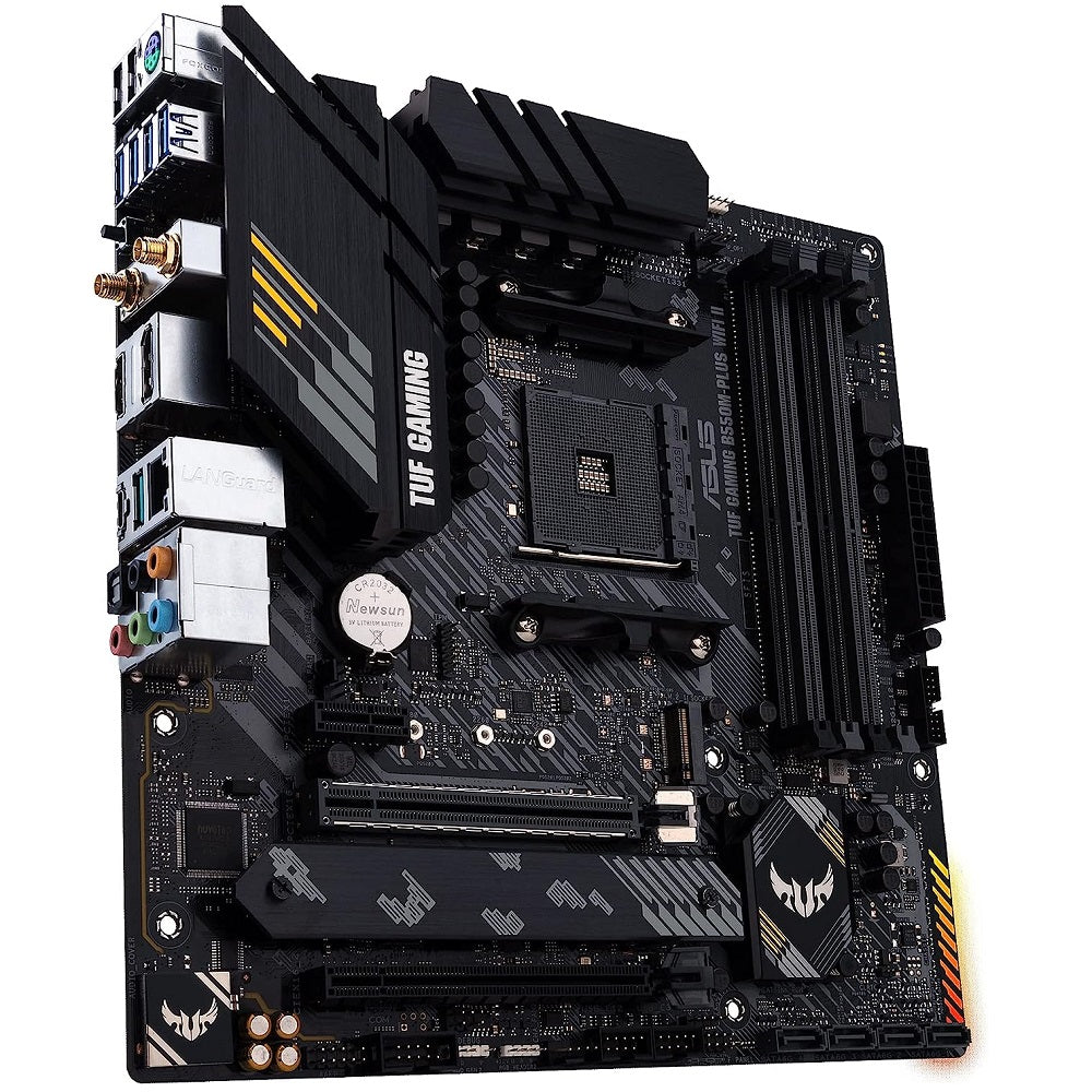 ASUS TUF GAMING B550M-PLUS WIFI II AM4 mATX Motherboard image 4