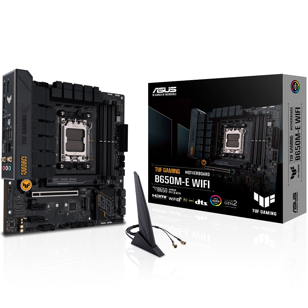 ASUS TUF GAMING B650M-E WIFI AM5 micro-ATX Motherboard image 1