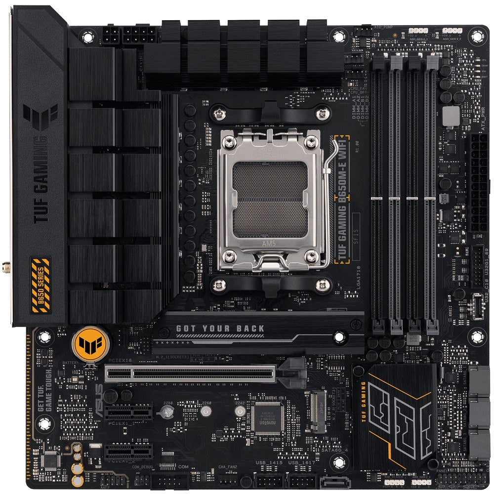 ASUS TUF GAMING B650M-E WIFI AM5 micro-ATX Motherboard image 2