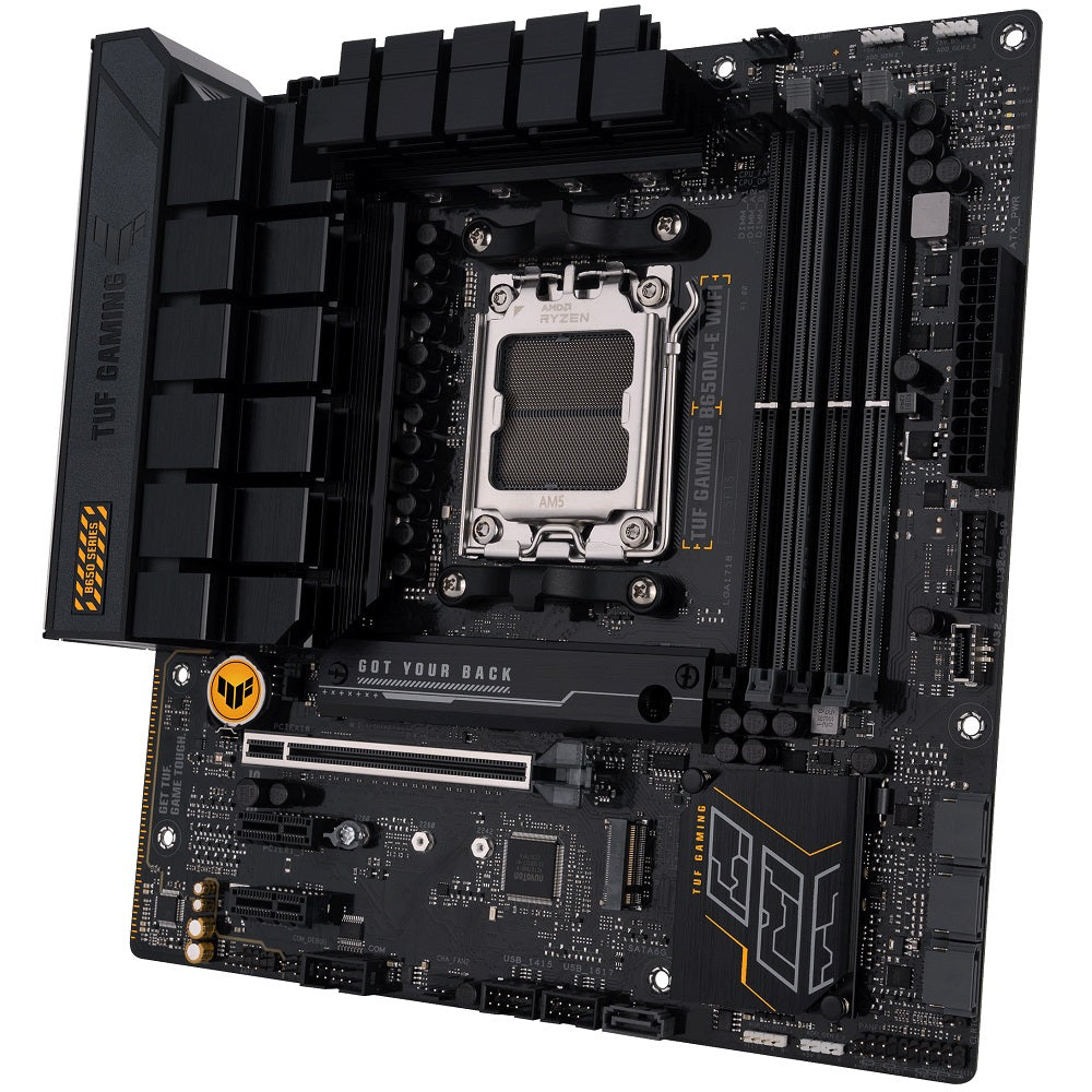ASUS TUF GAMING B650M-E WIFI AM5 micro-ATX Motherboard image 4