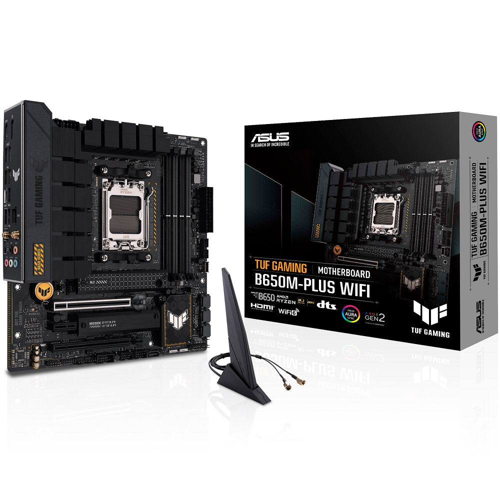 ASUS TUF GAMING B650M-PLUS WIFI AM5 micro-ATX Motherboard image 1