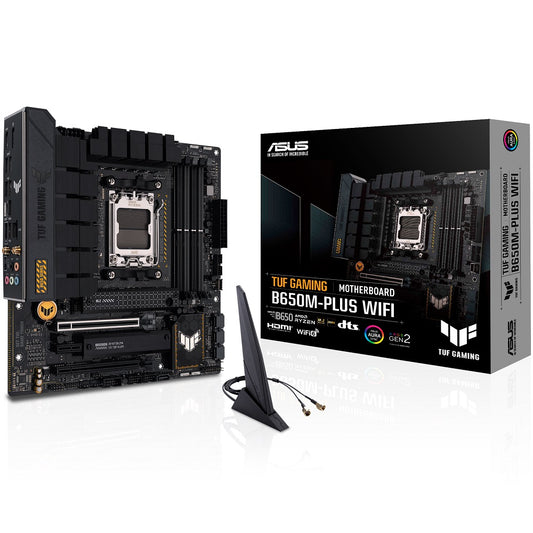 ASUS TUF GAMING B650M-PLUS WIFI AM5 micro-ATX Motherboard image 1