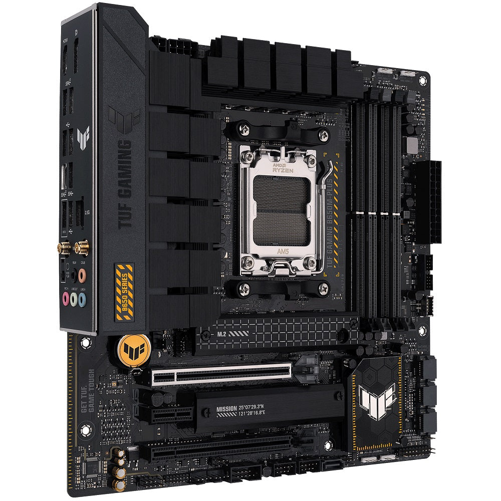 ASUS TUF GAMING B650M-PLUS WIFI AM5 micro-ATX Motherboard image 3