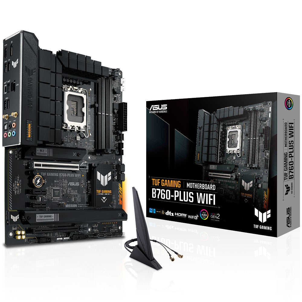 ASUS TUF GAMING B760-PLUS WIFI LGA1700 ATX Motherboard image 1