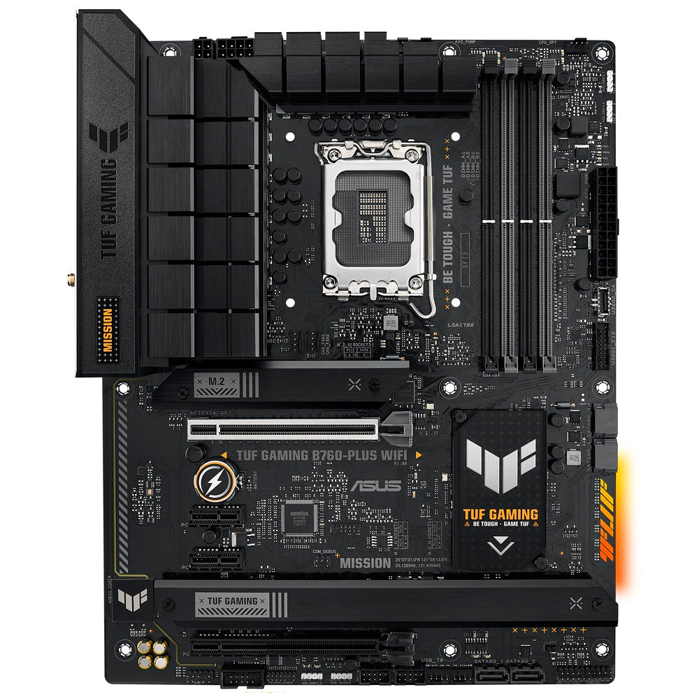 ASUS TUF GAMING B760-PLUS WIFI LGA1700 ATX Motherboard image 2