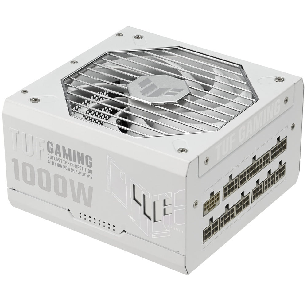 ASUS TUF Gaming 1000W 80+ Gold White Edition Power Supply (90YE00S5-B0NA00) image 1
