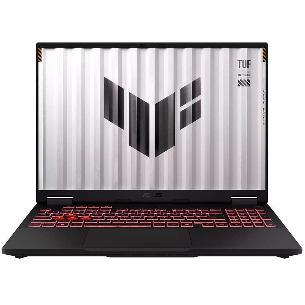 ASUS TUF Gaming A16 Notebook PC – Ryzen 9 8940HX / 16″ WQXGA / 16GB RAM / 512GB SSD / NVIDIA RTX 5050 8GB / Win 11 Home (FA608PP-91610G0W) image 1