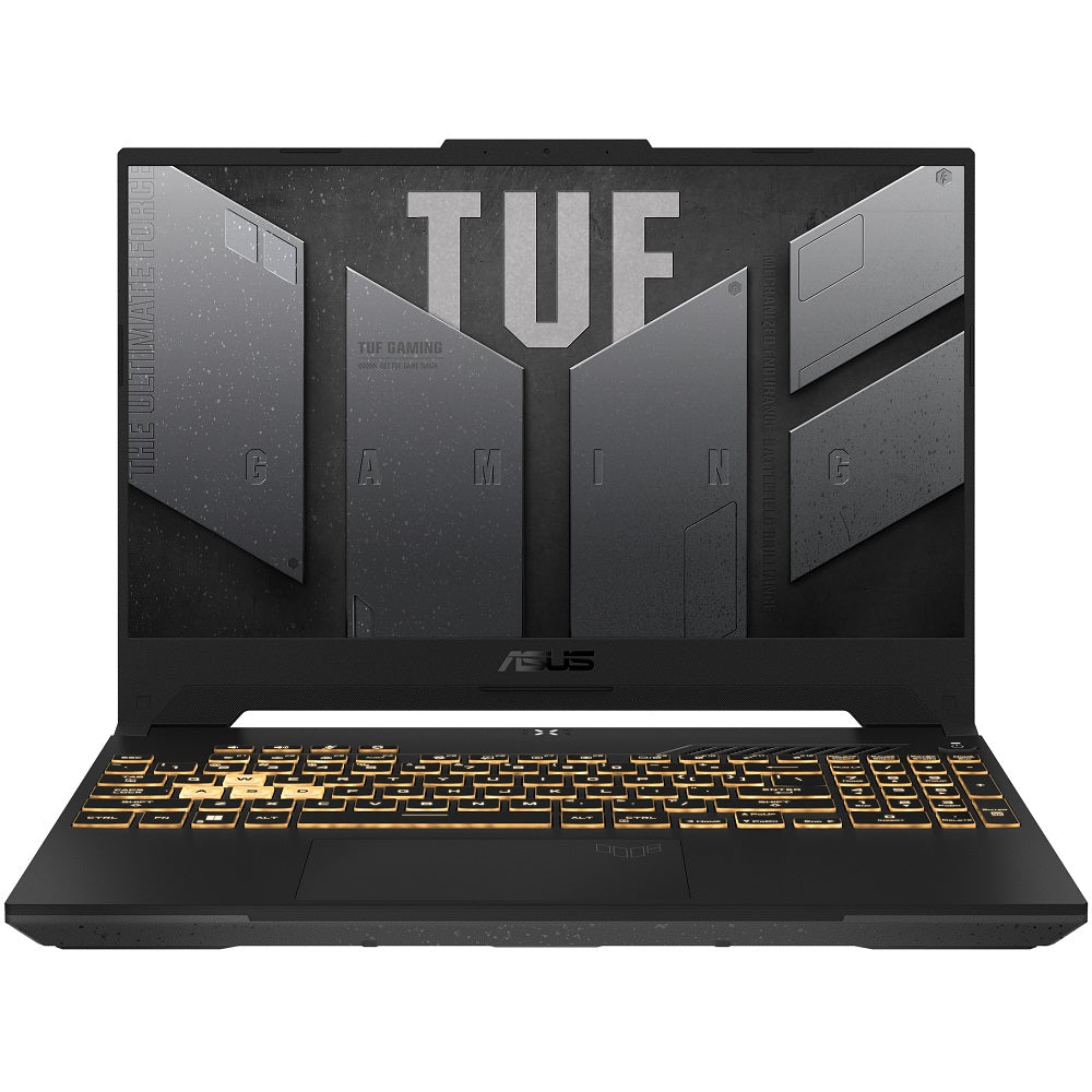 ASUS TUF Gaming F15 FX507ZC4 Notebook PC – Core i7-12700H / 15.6″ FHD 144Hz / 16GB RAM / 512GB SSD / NVIDIA RTX 3050 4GB / Win 11 Home / Grey (FX507ZC4-I716512G0W) image 1