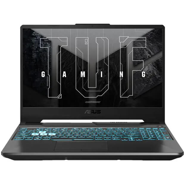 ASUS TUF Gaming F15 Notebook PC – Core i5-11400H / 15.6″ FHD / 16GB RAM / 512GB SSD / NVIDIA RTX 3060 6GB / Win 11 Home / Graphite Black (FX506HM-I516512B0W) image 1