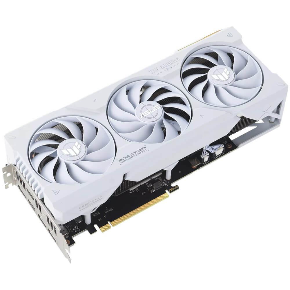 ASUS TUF Gaming GeForce RTX 4070 Ti SUPER 16GB GDDR6X White OC Edition Graphics Card (90YV0KF2-M0NA00) image 3