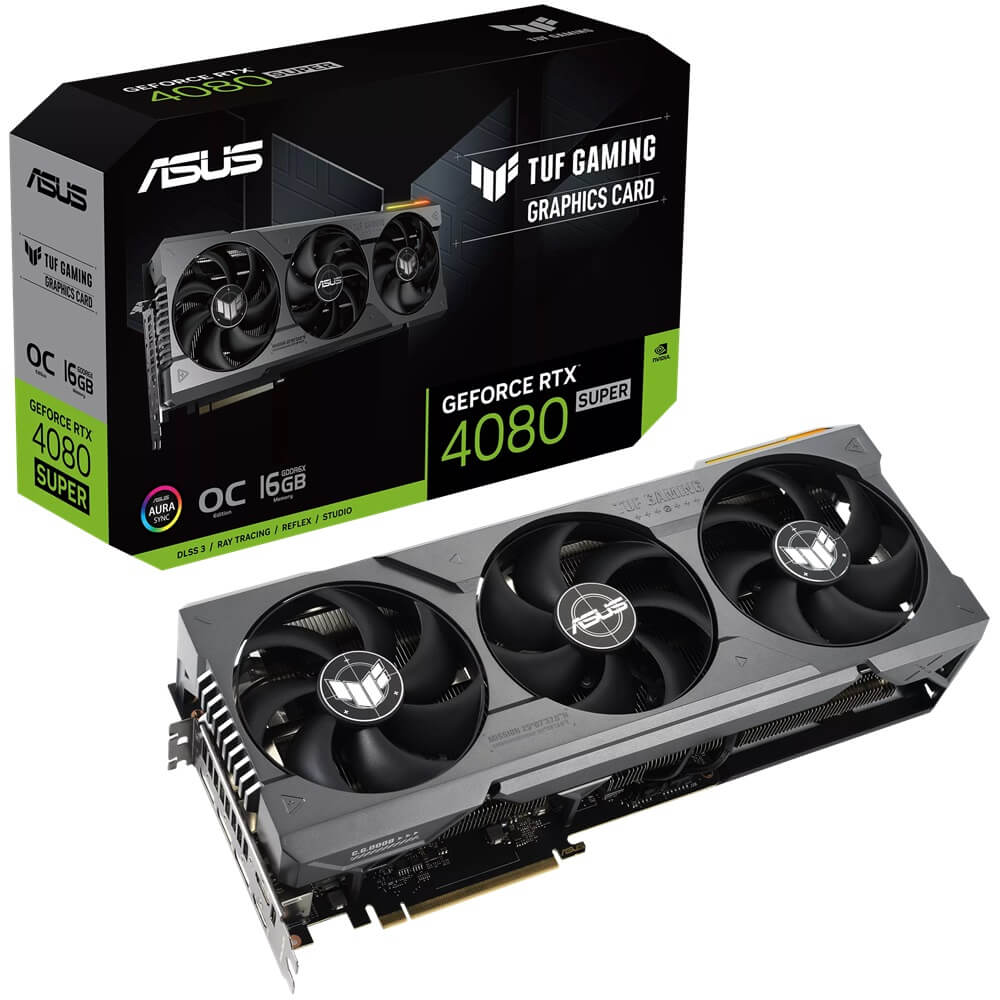 ASUS TUF Gaming GeForce RTX 4080 SUPER 16GB GDDR6X OC Edition Graphics Card (90YV0KA0-M0NA00) image 1