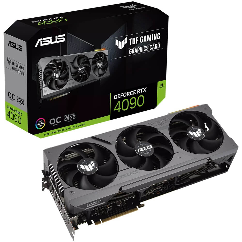 ASUS TUF Gaming GeForce RTX 4090 OC Edition 24GB GDDR6X Graphics Card (90YV0IE0-M0NA00) image 1