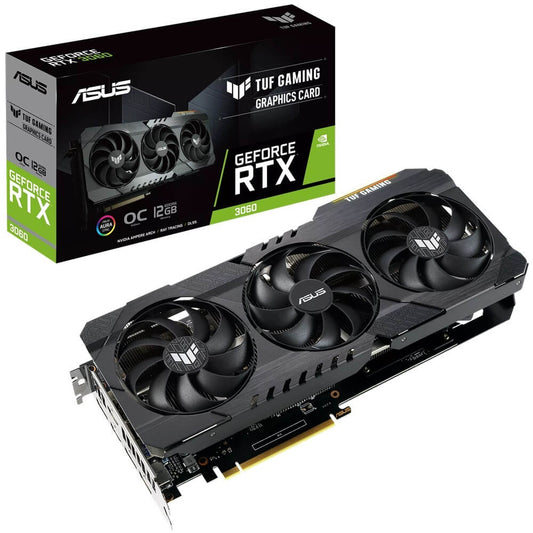 ASUS TUF Gaming GeForce RTX 3060 OC Edition 12GB GDDR6 Graphics Card (90YV0GC0-M0NA00) image 1