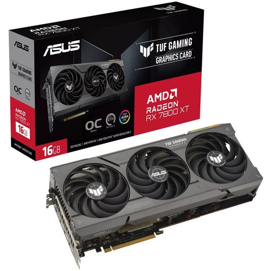 ASUS TUF Gaming Radeon RX 7800 XT OC Edition 16GB GDDR6 Graphics Card (90YV0JJ0-M0NA00) image 1