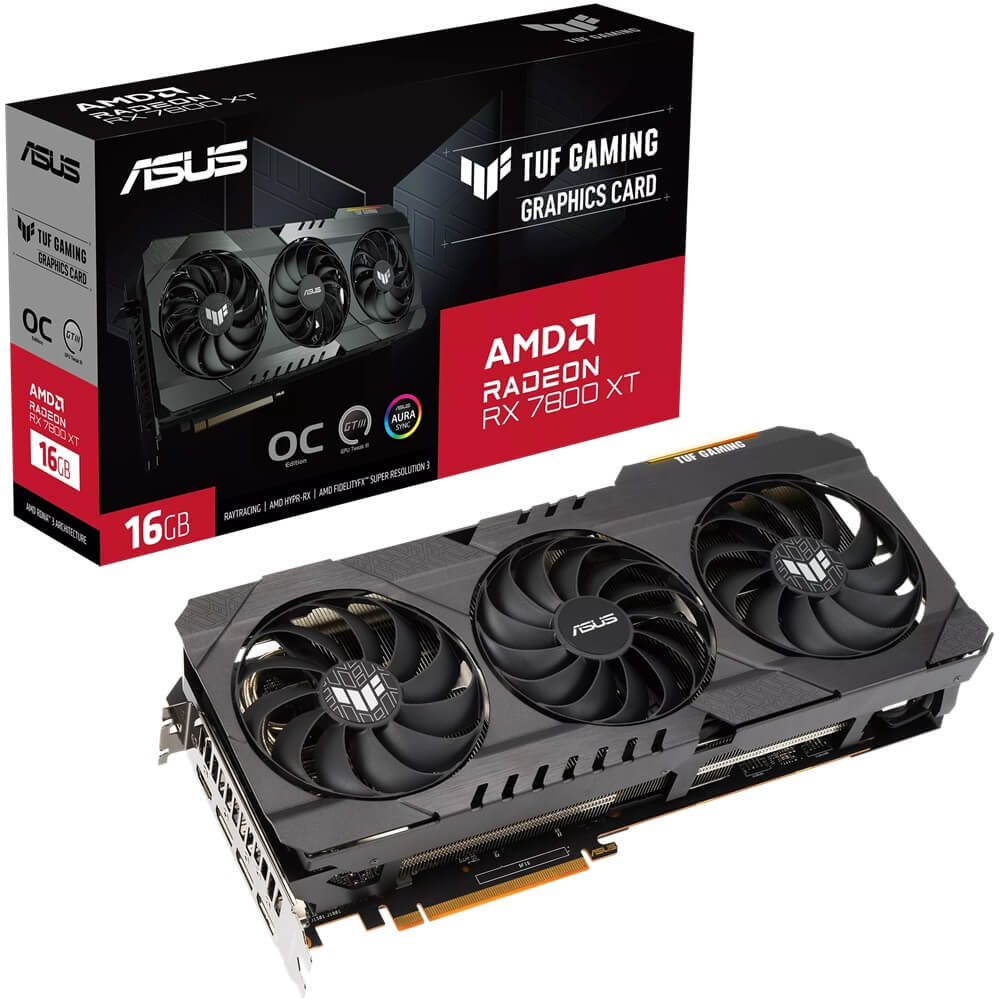 ASUS TUF Gaming Radeon RX 7800 XT OG OC Edition 16GB GDDR6 Graphics Card (90YV0K70-M0NA00) image 1