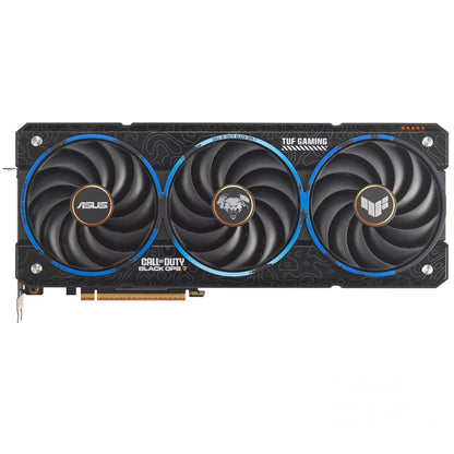 ASUS TUF Gaming Radeon RX 9070 XT 16GB COD BO7 Special Edition Graphics Card — front view