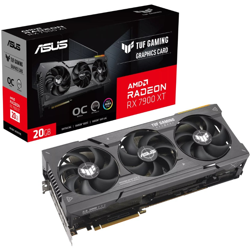 ASUS TUF Gaming Radeon RX 7900 XT OC Edition 20GB GDDR6 Graphics Card (90YV0IV1-M0NA00) image 1