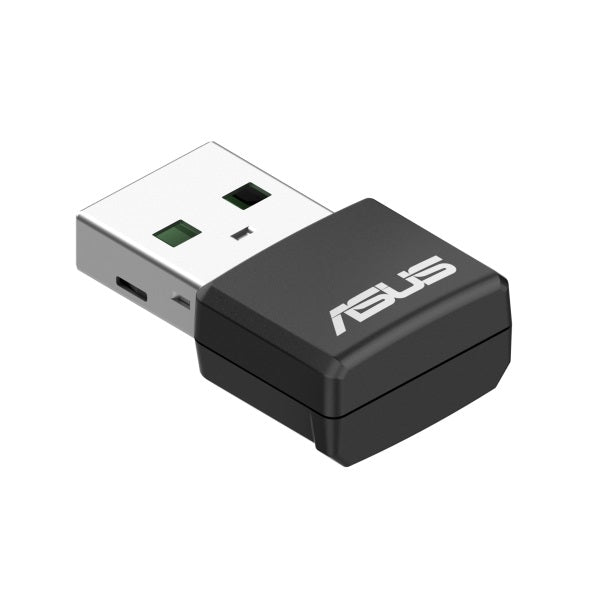 ASUS USB-AX55 Nano AX1800 Dual Band WiFi 6 USB Adapter (90IG06X0-MO0B00) image 1