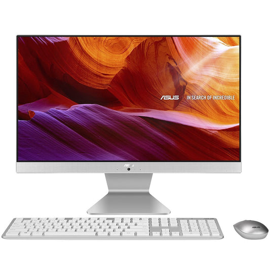 ASUS Vivo V222 All-in-One Desktop PC – Core i3-10110U / 8GB RAM / 21.5″ FHD / 128GB SSD + 1TB HDD / Win 11 Home / White (V222FAK-I381128W0W) image 1