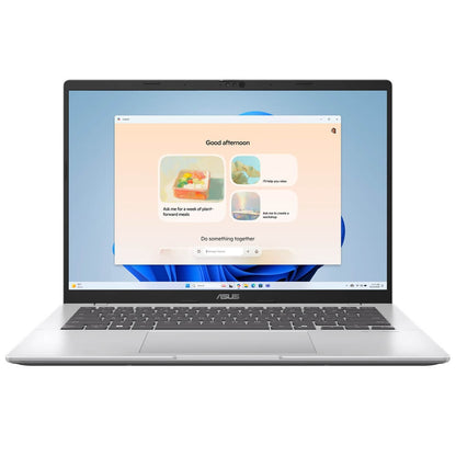 ASUS Vivobook 14 X1407 Notebook PC – Core Ultra 5 225H / 14″ WUXGA / 16GB RAM / 512GB SSD / Win 11 Home / Cool Silver (X1407C