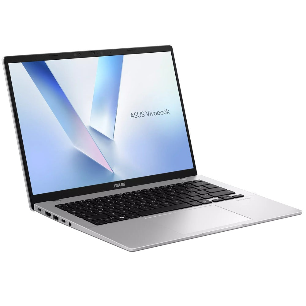 ASUS Vivobook 14 X1407QA Notebook PC – Snapdragon X X1 / 14″ WUXGA / 16GB RAM / 1TB SSD / Win 11 Home / Cool Silver (X1407QA-