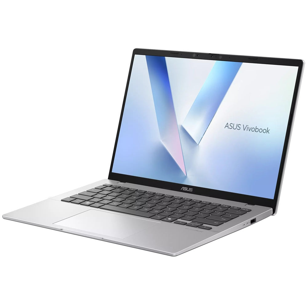 ASUS Vivobook 14 X1407QA Notebook PC – Snapdragon X X1 / 14″ WUXGA / 16GB RAM / 1TB SSD / Win 11 Home / Cool Silver (X1407QA-