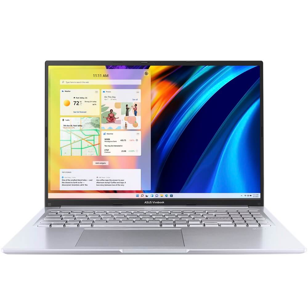 ASUS Vivobook 16X M1603 Notebook PC – Ryzen 7-5800H / 16.0″ WUXGA / 8GB RAM / 1TB SSD / Win 11 Home / Silver (M1603QA-7810S0W