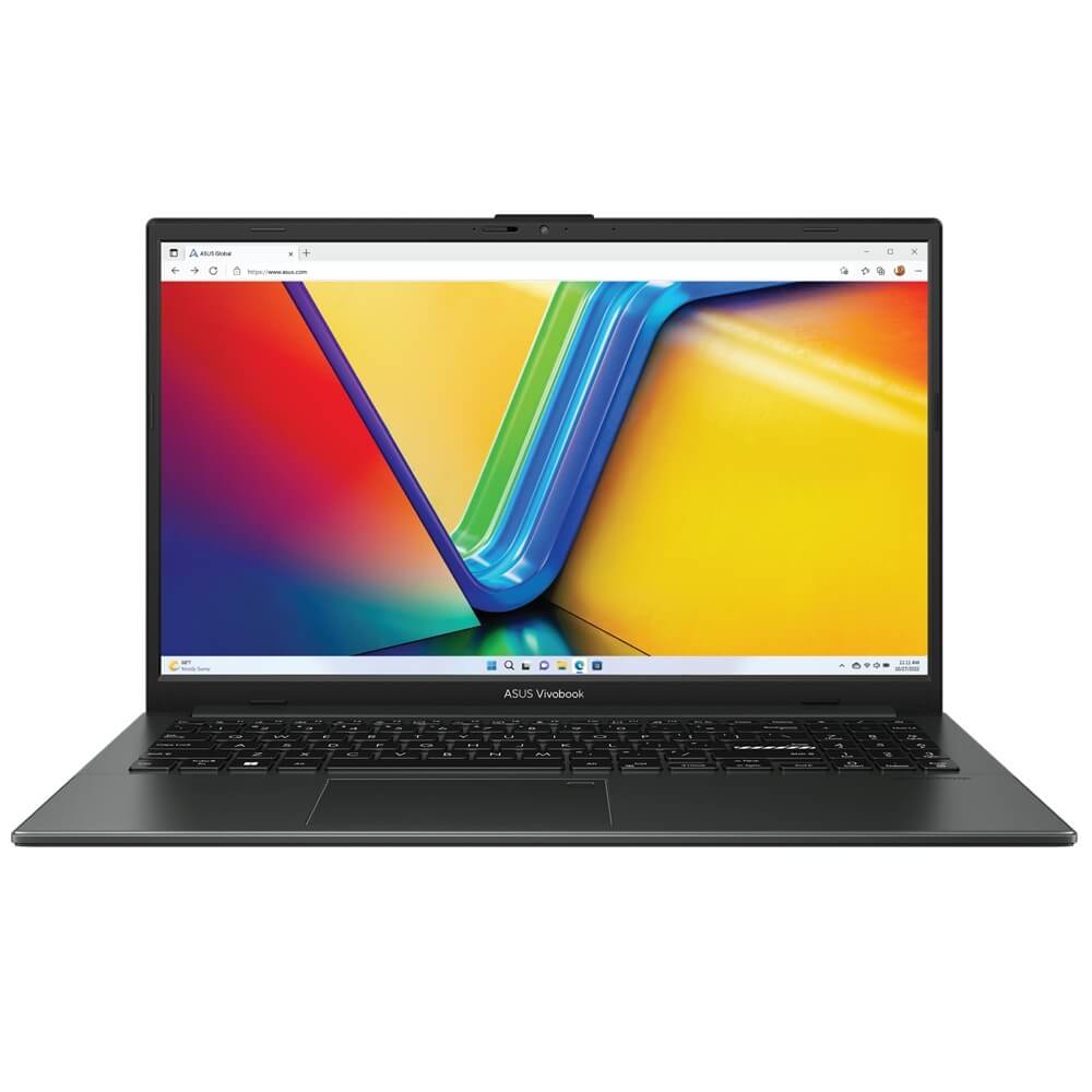 ASUS Vivobook Go 15 E1504GA Notebook PC – Core i3-N305 / 8GB RAM / 512GB SSD / 15.6″ FHD / Win 11 Home / Mixed Black (E1504GA