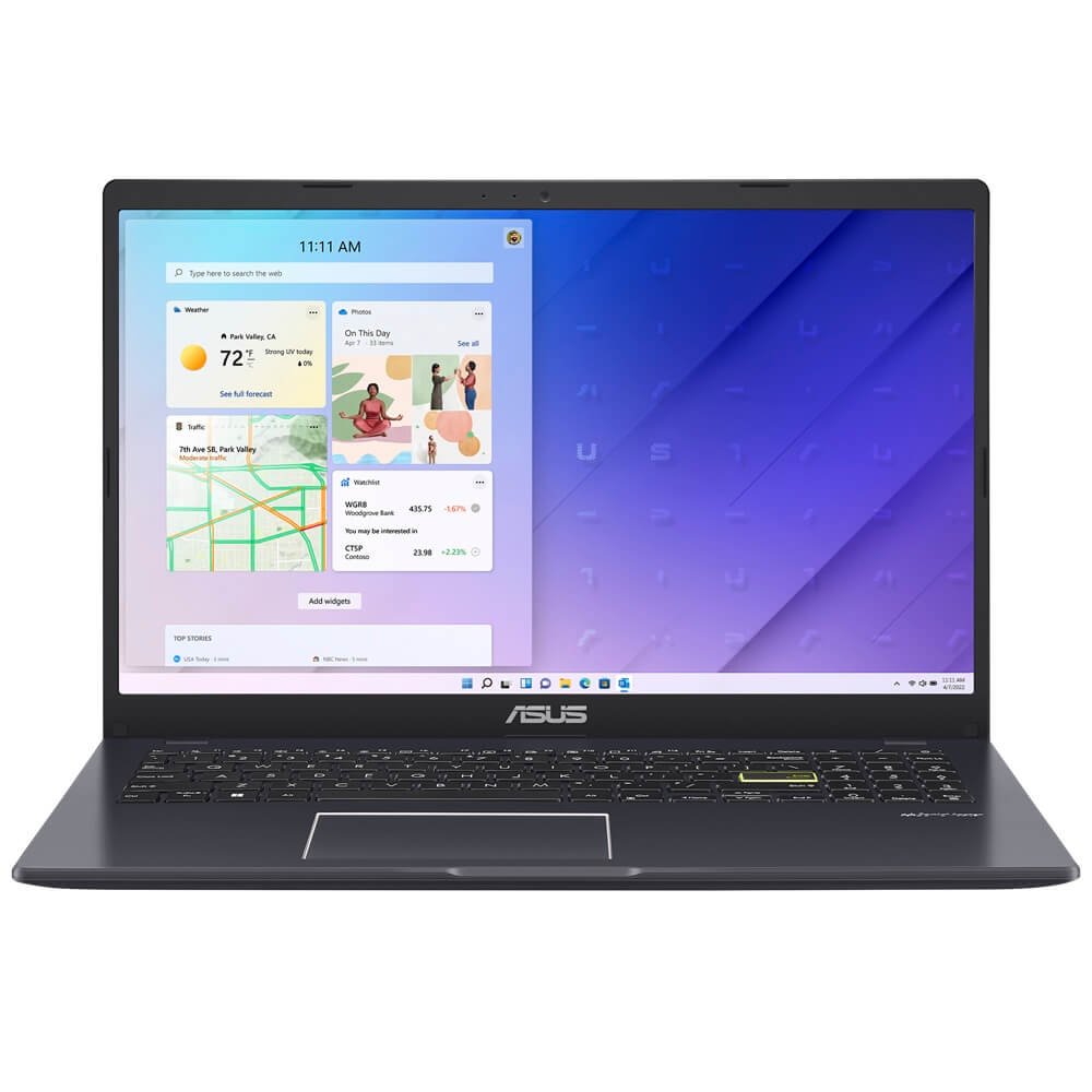 ASUS Vivobook Go 15 E510 Notebook PC – Celeron N4500 / 15.6″ HD / 8GB RAM / 256GB SSD / Win 11 Home / Star Black (E510KA-C82B
