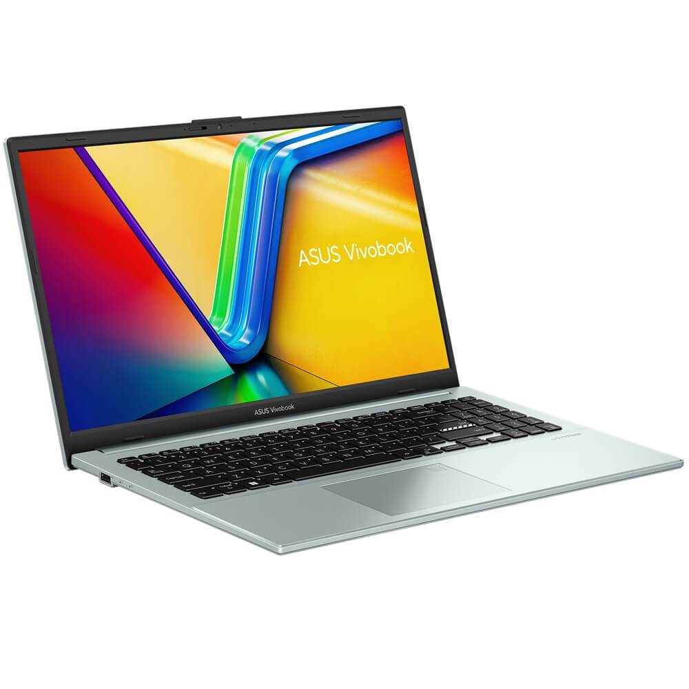 ASUS Vivobook Go E1504FA OLED Notebook PC – Ryzen 5 7520U / 15.6″ FHD OLED / 8GB RAM / 512GB SSD / Win 11 Home / Green Grey (
