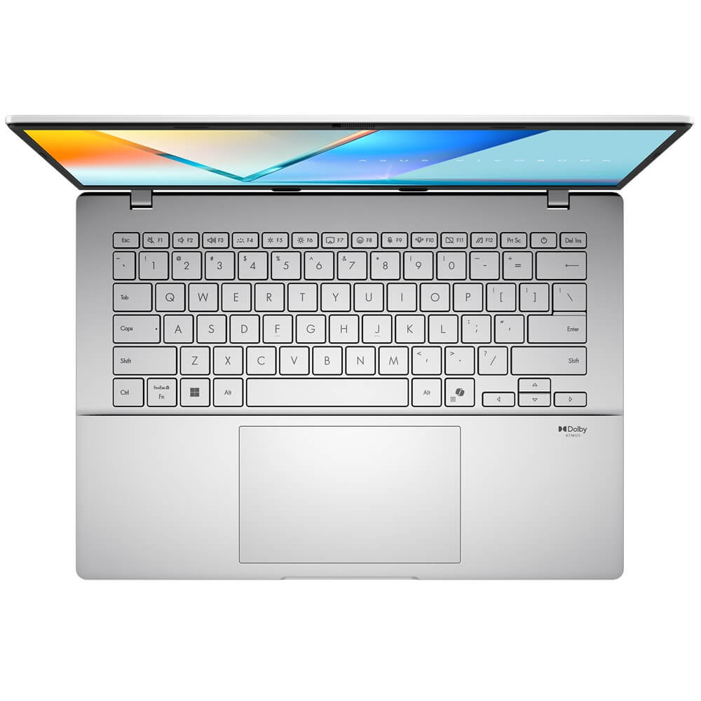 ASUS Vivobook S14 S3407 Notebook PC – Core Ultra 7 355 / 14″ OLED WUXGA / 32GB RAM / 1TB SSD / Win 11 Pro / Cool Silver (S340