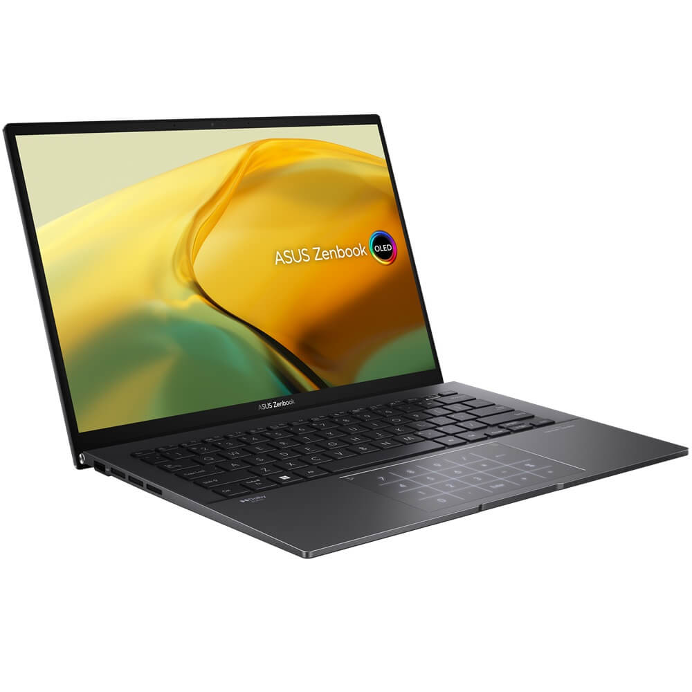 ASUS Zenbook 14 OLED UM3402YA Notebook PC – Ryzen 7 7730U / 14″ 2.8K OLED / 8GB RAM / 512GB SSD / Win 11 Home (UM3402YA-O7851