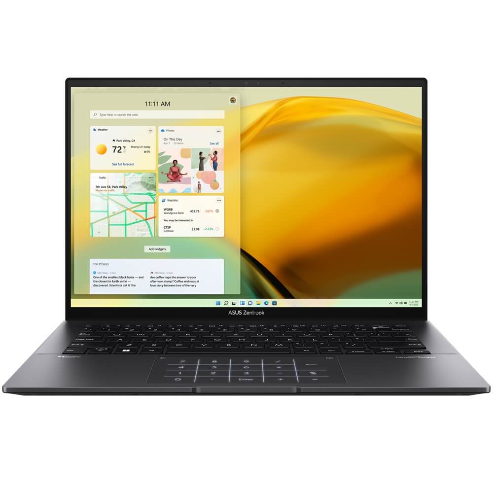 ASUS Zenbook 14 OLED UM3402YA Notebook PC – Ryzen 7 7730U / 14″ 2.8K OLED / 8GB RAM / 512GB SSD / Win 11 Home (UM3402YA-O7851