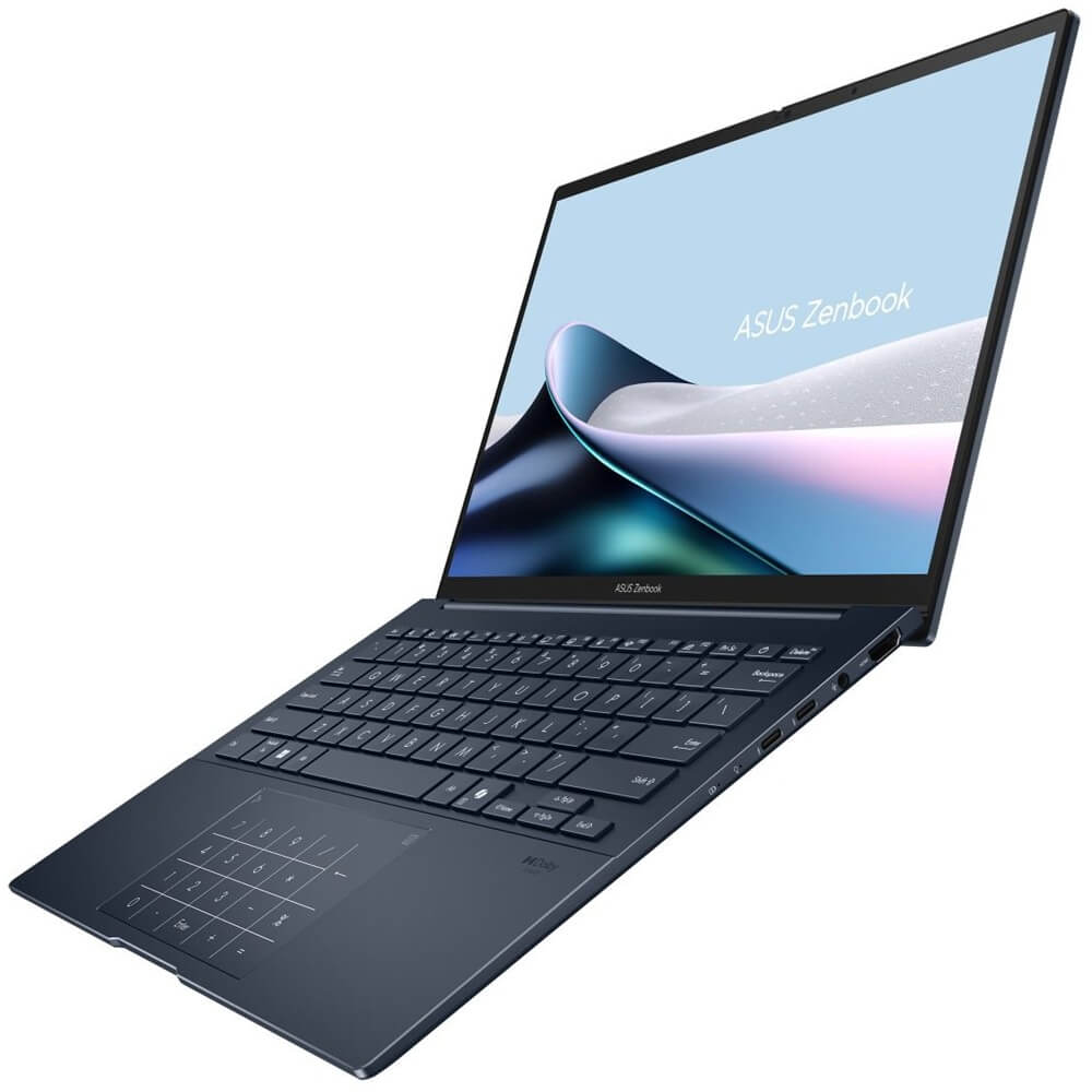 ASUS Zenbook 14 OLED UX3405 Notebook PC – Core Ultra 9 285H / 14″ 3K OLED Touch / 32GB RAM / 1TB SSD / Win 11 Pro / Ponder Bl