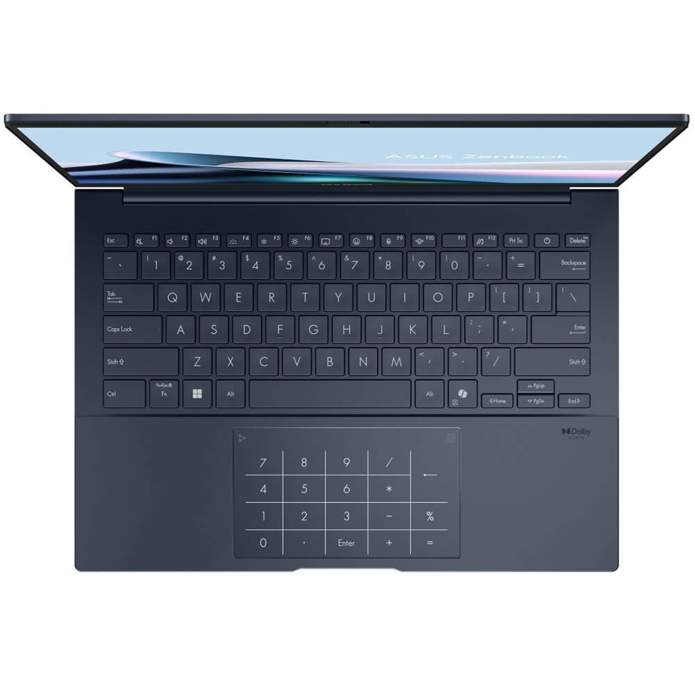 ASUS Zenbook 14 OLED UX3405 Notebook PC – Core Ultra 9 285H / 14″ 3K OLED Touch / 32GB RAM / 1TB SSD / Win 11 Pro / Ponder Bl