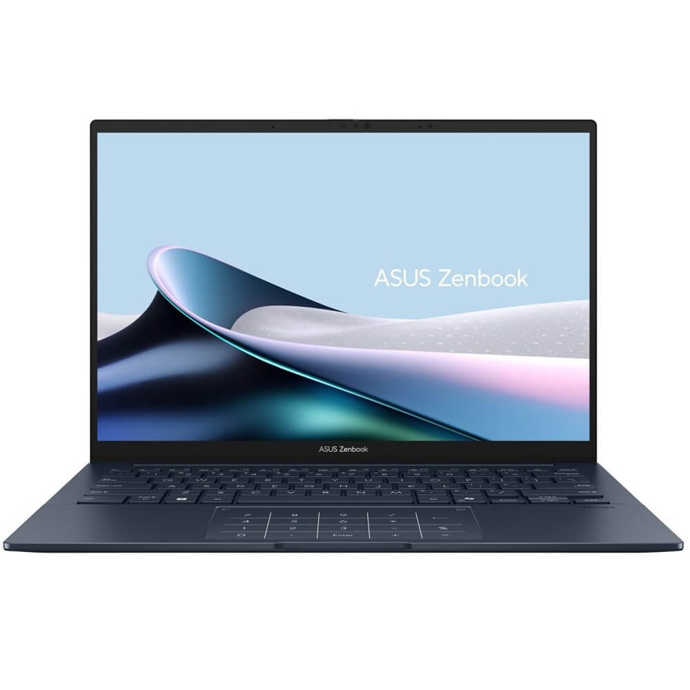 ASUS Zenbook 14 OLED UX3405 Notebook PC – Core Ultra 9 285H / 14″ 3K OLED Touch / 32GB RAM / 1TB SSD / Win 11 Pro / Ponder Bl
