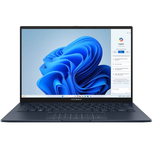 ASUS Zenbook 14 OLED UX3405 Notebook PC – Core Ultra 9 185H / 14″ 3K OLED Touch / 32GB RAM / 1TB SSD / Win 11 Pro / Blue (UX3405MA-OU93210BL0X) image 1