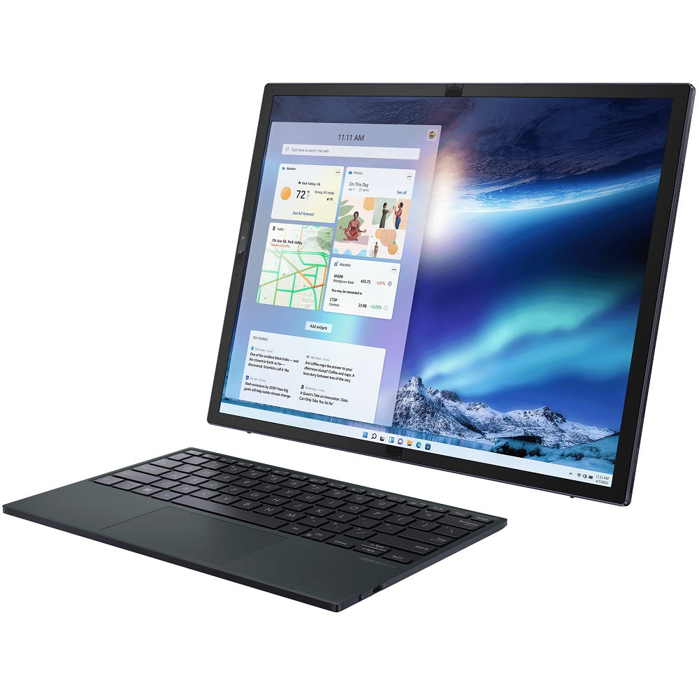 ASUS Zenbook 17 Fold OLED UX9702 Notebook PC – Core i7-1250U / 17.3 QHD+ Foldable Touch / 16GB RAM / 1TB SSD / Win 11 Home / Tech Black (UX9702AA-I71610B0W) image 5