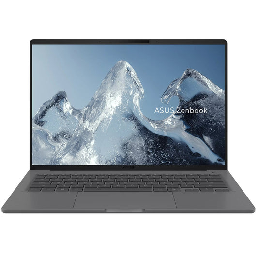ASUS Zenbook A14 UX3407 Notebook PC – Snapdragon X2 Elite X2E-88-100 / 14” WUXGA OLED / 16GB RAM / 512GB SSD / Win 11 Home / Iceland Gray (UX3407NA-OQ16512G0W) image 1