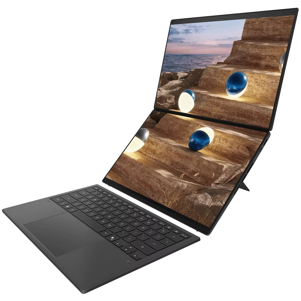 ASUS Zenbook DUO UX8407 Notebook Copilot+ PC – Core Ultra X9 388H / 14″ OLED Touch / 32GB RAM / 2TB SSD / Win 11 Pro / Moher Gray (UX8407AA-OU93220G1X) image 5