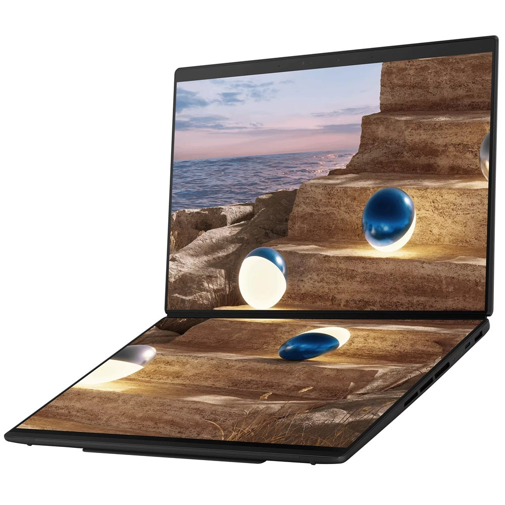 ASUS Zenbook DUO UX8407 Notebook Copilot+ PC – Core Ultra X9 388H / 14″ OLED Touch / 32GB RAM / 2TB SSD / Win 11 Pro / Moher Gray (UX8407AA-OU93220G1X) image 6