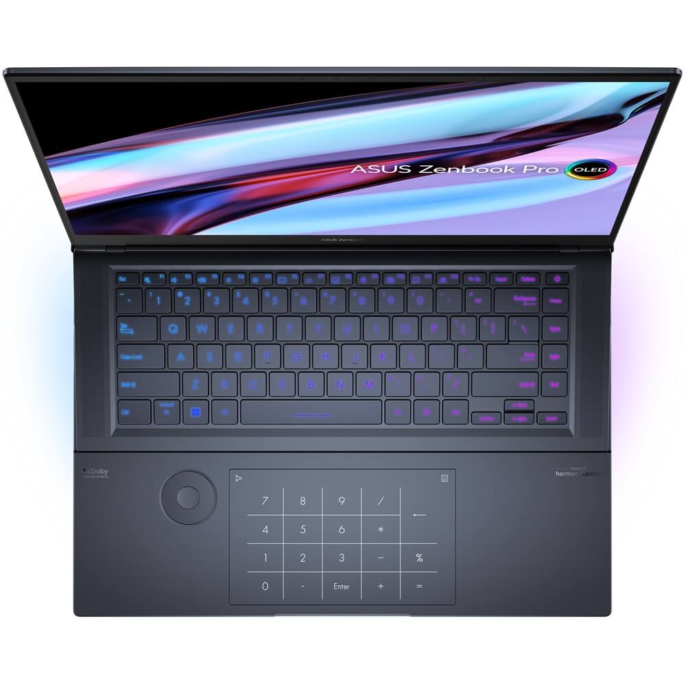 ASUS Zenbook Pro 16X OLED UX7602ZM Notebook PC – Core i9-12900H / 16″ 4K OLED Touch / 32GB RAM / 1TB SSD / NVIDIA RTX 3060 6GB / Win 11 Home / Tech Black (UX7602ZM-I93210B0W) image 4