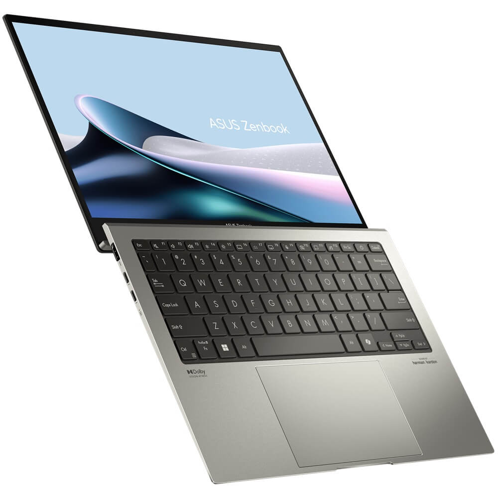 ASUS Zenbook S 13 OLED UX5304 Notebook PC – Core Ultra 7 155U / 13.3″ 3K OLED / 16GB RAM / 1TB SSD / Win 11 Pro / Basalt Gray