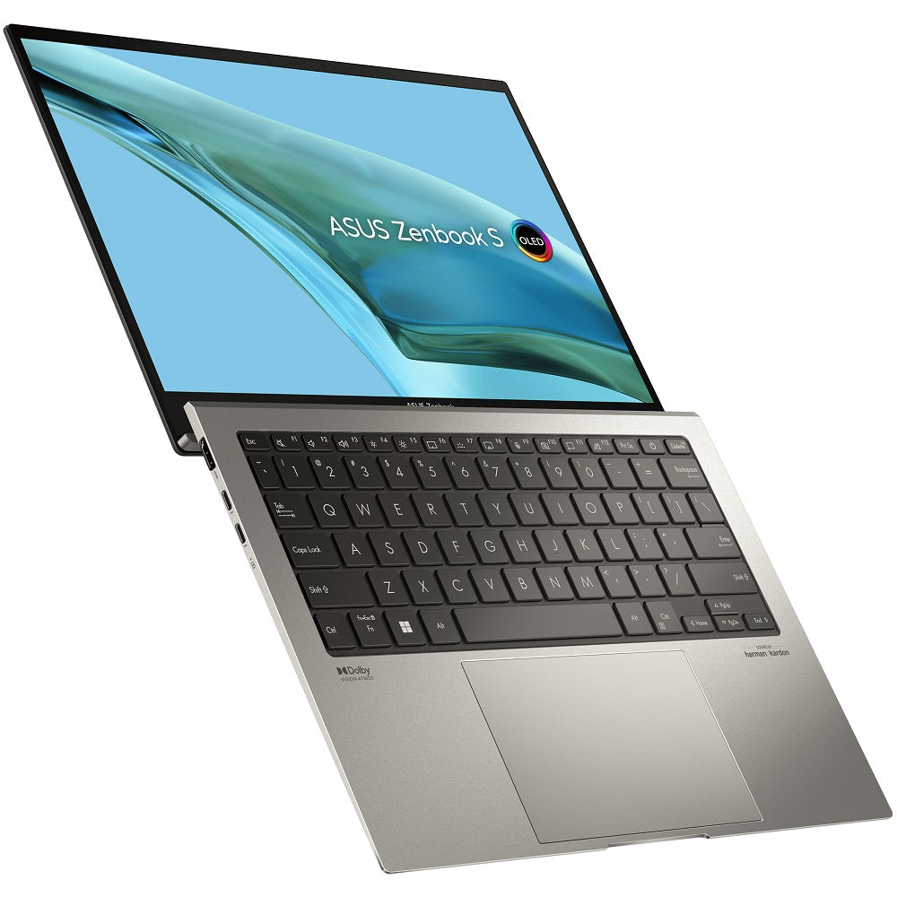 ASUS Zenbook S 13 OLED UX5304 Notebook PC – Core i7-1355U / 13.3″ 2.8K OLED / 16GB RAM / 1TB SSD / Win 11 Home / Basalt Grey 