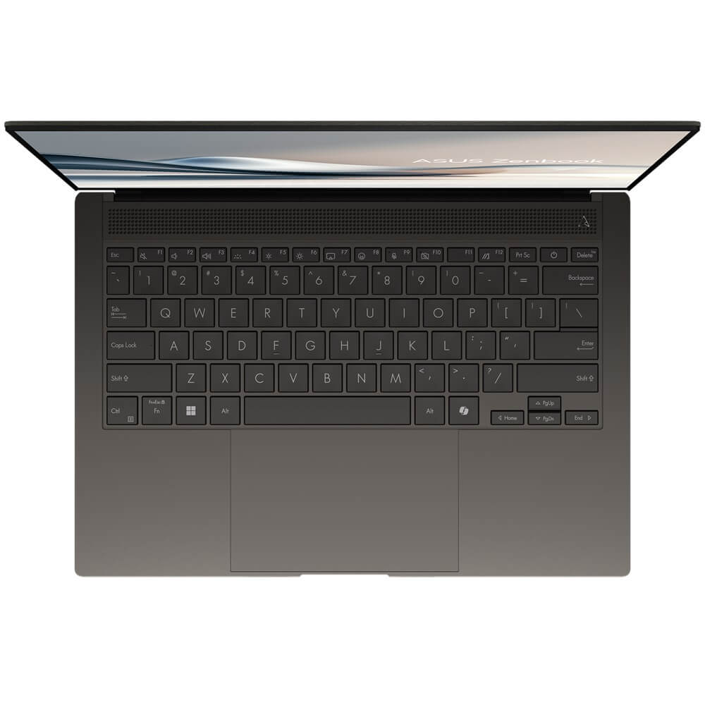 ASUS Zenbook S 14 UX5406 Notebook PC – Ultra 7 256V / 14″ 3K OLED / 16GB RAM / 1TB SSD / Win 11 Pro / Zumaia Gray (UX5406SA-O