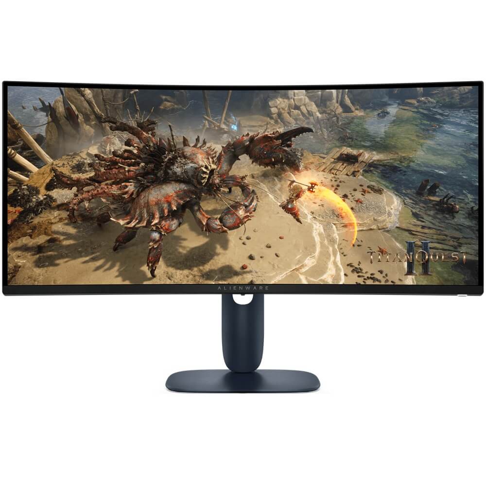 Dell Alienware AW3425DWM 34-inch WQHD Curved Gaming Monitor (210-BQWL) image 1