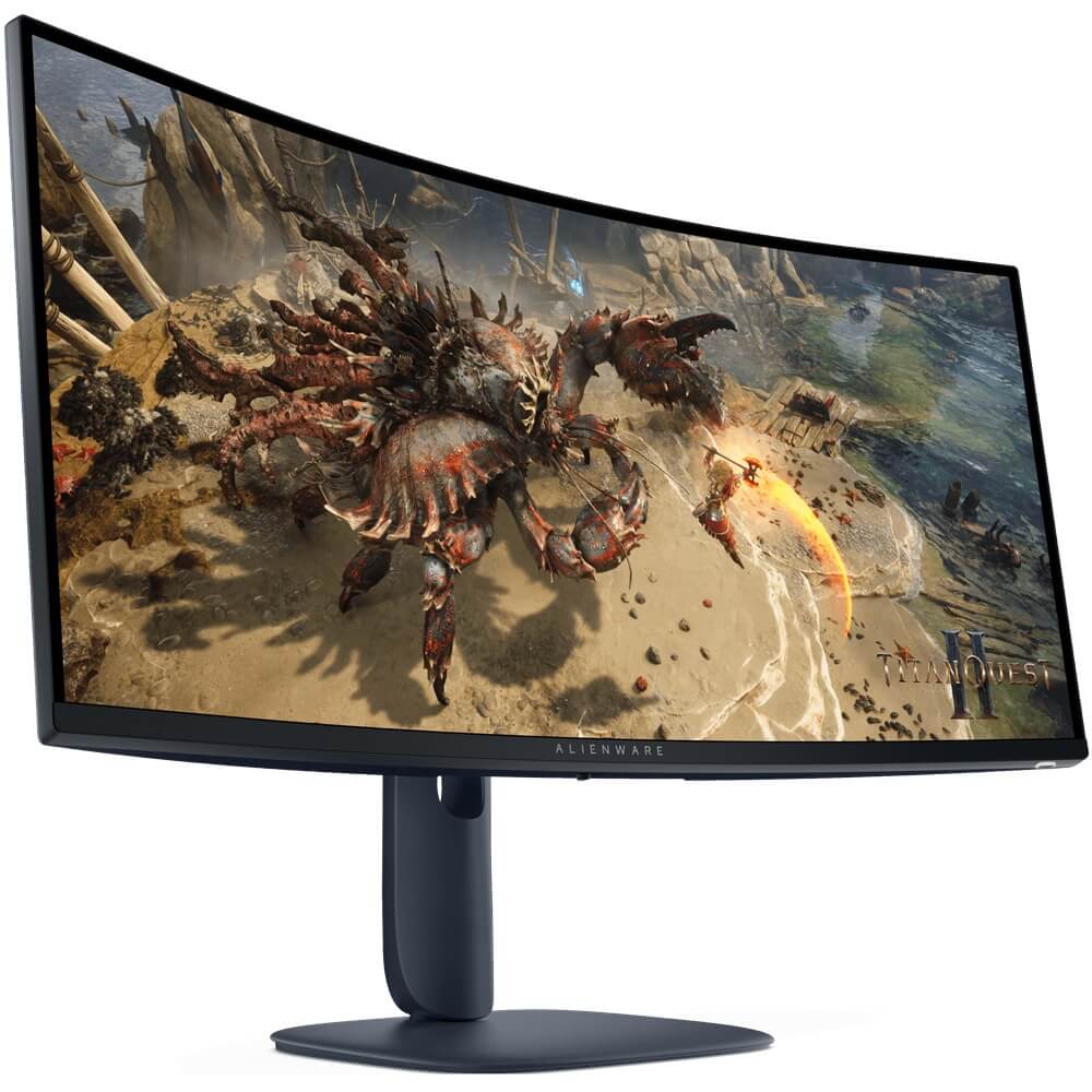 Dell Alienware AW3425DWM 34-inch WQHD Curved Gaming Monitor (210-BQWL) image 2