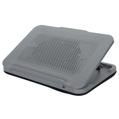 Targus 18” Dual Fan Chill Mat with Adjustable Stand (AWE90GL) — side view
